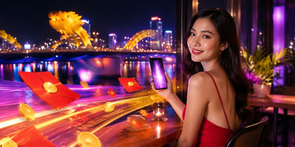 Người dùng nhận voucher may mắn tại Đà Nẵng