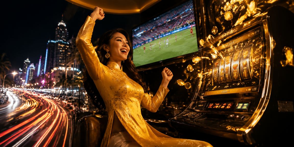 Người chơi tại Đà Nẵng sử dụng voucher khi chơi slot game